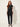 black jacquard vest — front