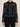 crush coat black - front zip closed