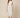 RM1528 white lady dress - front view on model, sleeveless white floral lace column dress with pearl and crystal beaded mandarin collar