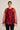 waisted organza overlay crimson — Ziba studio