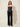 Navy Strapless Lace-Back Peplum Top – front view