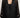 Black sheer floral jacquard open-front cover-up on model, studio