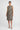 Black and white Linda mom style dress - front studio view on Ziba