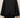 Black jacquard coat - front studio view on Ziba