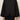 Black jacquard coat - front studio view on Ziba