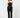 Pleated Waist Toplex Black – front view