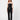 Pleated Waist Toplex Black – front view