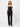 Pleated Waist Toplex Black – front view