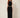 01333365 CHAIN CIRCLE BELT GOLD - front view on model, gold disc and ring chain belt over a black dress