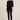 Pleated Chiffon Vest on Ziba — front, open with pointed corners