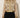 Kaira champagne-gold crinkle jacket - front, worn by Ziba