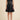 Dani Black Skort — studio view on model (Option B)