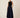 Navy Blue Edge Pants — front, dense crepe