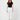 SR267 White Pleated Button-Cuff Trousers – front view