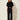 Black Sequin Scallop Top – front view