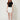 2358441 Spaghetti Pleated Skirt White — front view on model