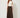 Brown wide-leg culotte pants - model front
