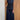 Sunny Pleated Pants Navy Blue – styled front view