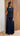 Sunny Pleated Pants Navy Blue – styled front view