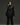 BLACK ZIPPER VEST – styled full-length view