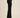 black bootcut pants - side