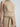 Tania Cream Pants – waistband and tie-belt detail