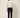 White sheer organza cropped bomber jacket - back on model