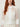 White sheer organza cropped bomber jacket - detail