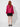 Fuchsia Spider-Print Bell-Sleeve Jacket – back