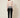 0134025210 model back v2 - white sheer organza cropped jacket hem just below waist