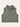 Sage green sleeveless cowl-neck top, back