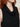 Cowl neckline detail model shot