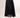 Long Flared Skirt with Black Honeycomb Lace