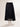Long Flared Skirt with Black Honeycomb Lace