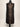 jacquard lozenge dress – dark brown