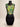 Tria Green Micro-Floral Top — original photo, white background