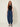 Navy blue geometric diamond pattern balloon pants - front