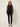 0133895810 model front - black sheer cropped jacket