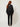 Black SL Edge Blouse - back