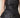 Pleated Waist Toplex Black – pleated band and gold button detail