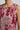 Pomegranate Ring-Sleeve Mom-Style Dress - Crimson - detail