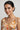 Ensen Brown Dress - bodice and shoulder bow detail, worn by Ziba