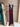 Wine red venus dress - front on hanger, original photo