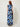 Alba WS Patterned Dress - back with navy sash