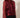 Kaj Burgundy cropped jacket on Ziba — three-quarter view