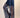 Sharab Navy sheer palazzo pants worn by Ziba — three-quarter