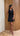 Chenille Pearl Dress Black - original photo