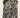 Patterned Sleeveless Stand-Collar Dress