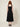 Paria Black Dress - back view on model