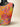 Tria Orange Micro-Floral Top — original photo, white background